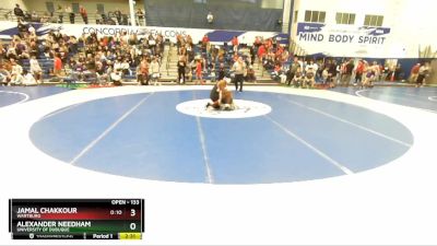 133 lbs Champ. Round 2 - Alexander Needham, University Of Dubuque vs Jamal Chakkour, Wartburg