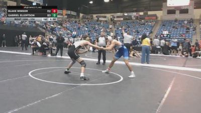 174 lbs Champ. Round 2 - Gabriel Ellertson, Northeastern Oklahoma A&M vs Blake Winsor, Pratt Community College