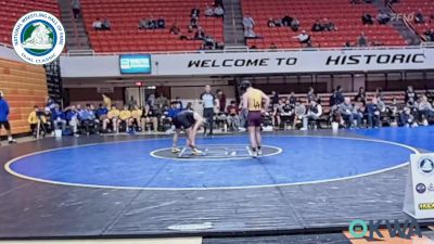 138 lbs Rr Rnd 1 - John Walsh, Loyola High School vs Cael Hughes, Stillwater, OK