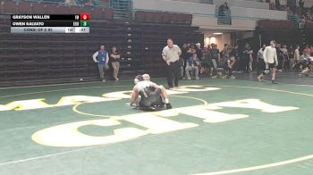 126 lbs Consi Of 8 #2 - Grayson Wallen, Fort Mill vs Owen Salvato, Eastside