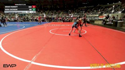 60 lbs Round Of 16 - Briar Parrett, Choose Hard Wrestling Academy vs Nara Jackson, Greater Heights Wrestling
