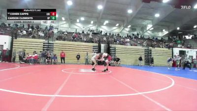 144 lbs Cons. Round 2 - Cohen Capps, Lapel High School vs Carson Clements, New Palestine
