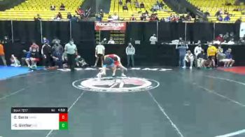 160 lbs Semifinal - Ceasar Garza, Unattached 64 vs Cody Ginther, Unattached 8