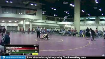 106 lbs Round 3 (10 Team) - Zachary Gregan, Ohio Titan Gray vs Adam Gelman, CWC