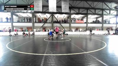 129-137 lbs Champ. Round 1 - Benjamin Schnowske, Geneseo vs Wyatt Vaughn, Cahokia
