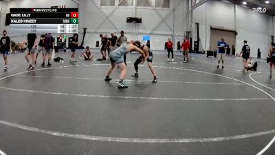 175 lbs Round 3 (4 Team) - Kaleb Kinzey, TDWC Maniacs vs Gabe Lilly, Freakztyle Wrestling