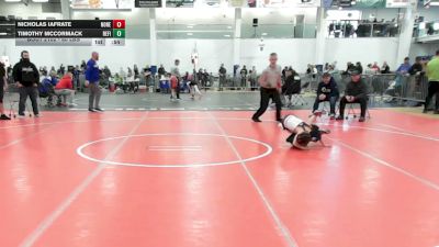 60 lbs Consi Of 16 #1 - Nicholas Iafrate, None vs Timothy McCormack, Refinery WC