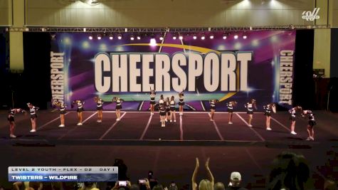 Twisters - Wildfire [2025 L2 Youth - Flex - D2 Day 1] 2025 CHEERSPORT Cartersville Classic