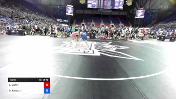 132 lbs Rnd Of 16 - Lilly Luft, Iowa vs Shelby Kemp, Oklahoma