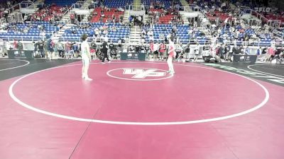 100 lbs Rnd Of 32 - Justin Winter, Ohio vs Rocco Hayes, Illinois