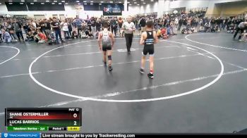 98 lbs Quarterfinal - Shane Ostermiller, AK vs Lucas Barrios, FL