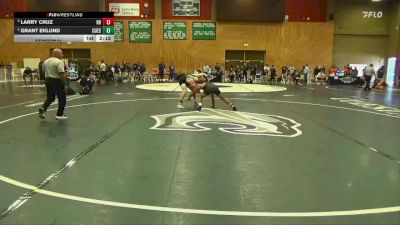 157 lbs Semifinal - Larry Cruz, Rio Hondo College vs Grant Eklund, Cuesta