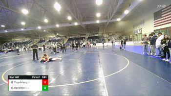 138 lbs 3rd Place Match - Brody Vogelsberg, Spanish Fork vs Kolby Hamilton, Evanston Elite Wrestling