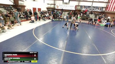 48 lbs Cons. Round 2 - Stetson Hansen, Westlake vs Hendrix Park, JWC