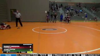 108 lbs Quarterfinal - Stone Staton, Scottsboro vs Barrett Bridgmon, Homewood HS