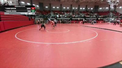 138 lbs Quarterfinal - Dimas Sosa, Franklin vs Liam Gatlin, Coppell