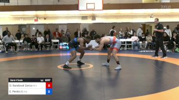 74 kg Semifinal - Diego Antonio Sandoval Zarco, MEX vs Elroy Perkin Ii, USA