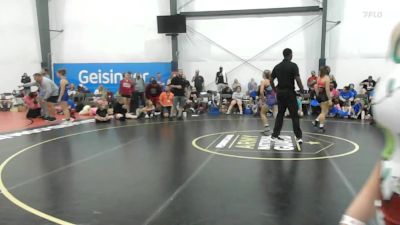 53 lbs Rr Rnd 4 - Brielynn Breitenstein, Charlies Angels- W vs Kylie Gudewitz, MGW Monkey Business - W