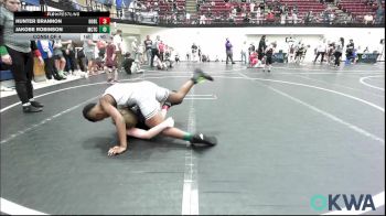 110 lbs Consi Of 4 - Hunter Brannon, Noble Takedown Club vs Jakobe Robinson, Murray County Takedown Club
