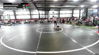 Semifinal - Sebastian Melendez, Scotch Plains vs Adrian DiGiovanni, Pitman