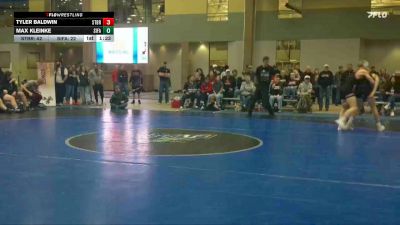 120 lbs Tyler Baldwin, Sturgis Brown vs Max Kleinke, Sidney / Fairview