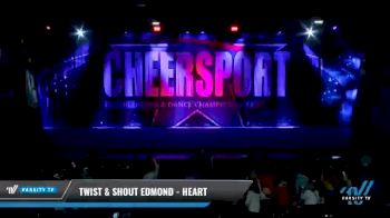 Twist & Shout Edmond - Heart [2021 L5 Junior Day 1] 2021 CHEERSPORT National Cheerleading Championship
