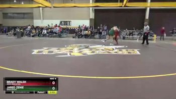 174 lbs Cons. Round 2 - Brady Walsh, Ohio Wesleyan vs Jared Zenie, Brockport