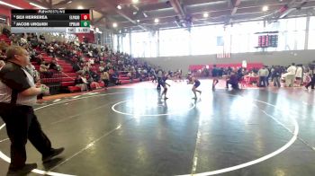 150 lbs Quarterfinal - Jacob Urquidi, El Paso Bel Air vs Seji Herrerea, El Paso