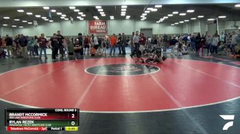 63 lbs Cons. Round 3 - Brandt McCormick, Red Lion Wrestling Club vs Rylan Rezek, Powhatan Youth Wrestling Club