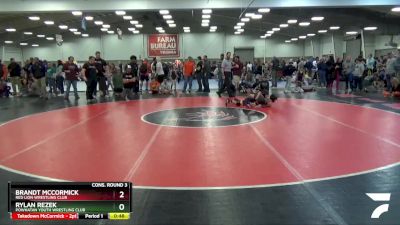 63 lbs Cons. Round 3 - Brandt McCormick, Red Lion Wrestling Club vs Rylan Rezek, Powhatan Youth Wrestling Club