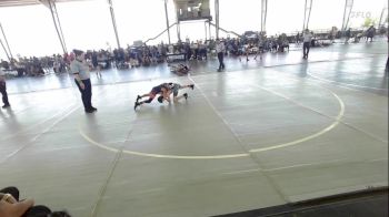 65 lbs Semifinal - Joshua Gustafson, NM Outlaws vs Romeo Palomino, NM Beast