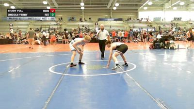 138 lbs Rr Rnd 3 - Brady Full, Mat Assassins Silver - HSB vs Lincoln Yerby, Patton Trained Red - HSB