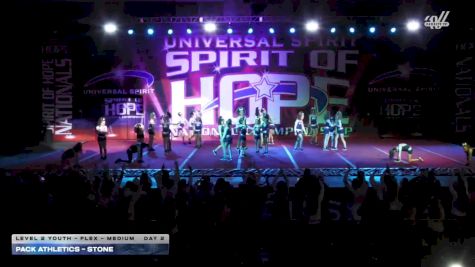Pack Athletics - STONE [2026 L2 Youth - Flex - Medium Day 2] 2026 Spirit of Hope Grand Nationals
