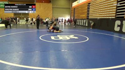 182 lbs Round 5 - Shyra Randle, Sierra College vs Avalynn Ramos, Moorpark College