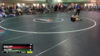 145 lbs Placement Matches (16 Team) - Ryan Cook, Michigan vs Kyle King, Florida Young Gunslingers