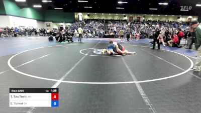 200 lbs Quarterfinal - Tirza TwoTeeth, MT vs Emery Turner, OK