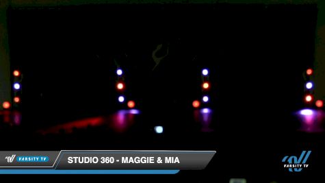 Studio 360 - Maggie & Mia [2022 Mini - Duo/Trio - Jazz Day 1] 2022 Dancefest Milwaukee Grand Nationals