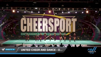 United Cheer and Dance - Outlaws [2022 Day 1] 2022 CHEERSPORT National Cheerleading Championship