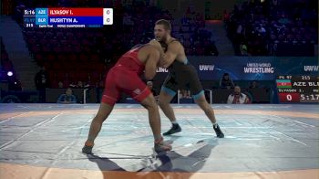 97 kg 1/8 Final - Islam Ilyasov, Azerbaijan vs Aliaksander Hushtyn, Belarus
