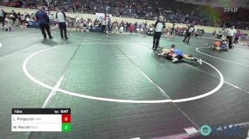 73 lbs Round Of 16 - Lukus Ringquist, HURRICANE WRESTLING ACADEMY vs Will Parcell, Piedmont