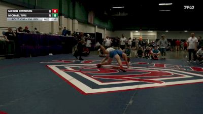 150 lbs 5th Place - Mason Petersen, NE vs Michael Turi, PA