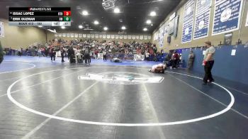 190 lbs Cons. Round 5 - Issac Lopez, North vs Erik Guzman, Santa Maria