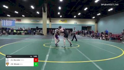 197 lbs Round Of 16 - Dillion Worster, Maine Maritime Academy vs Matthew Micale, West Chester