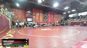 120 lbs Quarterfinal - David Altstadt, Evansville Mater Dei vs Jake Ramsey, Union County