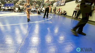 64 lbs Quarterfinal - Mateo Sierra, OKC Saints Wrestling vs Adrien Lopez, Clinton Youth Wrestling