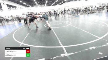 190 lbs Consolation - Xander Birakos, Oakdale, Wrestling vs Justus Ghaster, Grindhouse WC