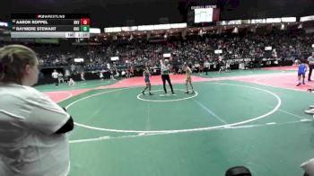 96 lbs Champ. Round 1 - Raymere Stewart, OHCA vs Aaron Roppel, BKV1