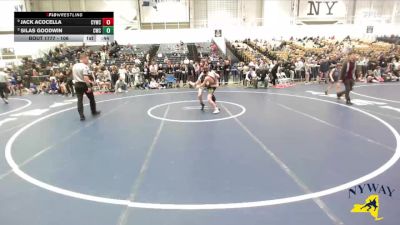 106 lbs Cons. Round 4 - Jack Acocella, Carmel Youth Wrestling Club vs Silas Goodwin, Copenhagen Wrestling Club