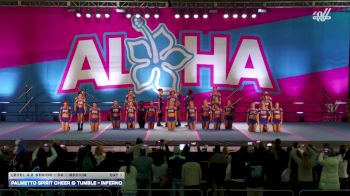 Palmetto Spirit Cheer & Tumble - Inferno [2025 L4.2 Senior - D2 - Medium Day 1] 2025 Aloha Gatlinburg Showdown