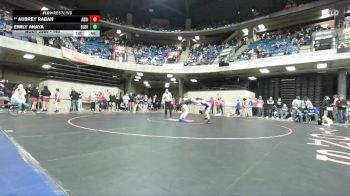 140 lbs Champ. Round 2 - Aubrey Raban, Unattached vs Emily Anaya, Unattached